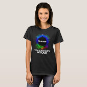 トータル太陽のEclipse Missouri 2024 Totality Colorfu Tシャツ (正面フル)
