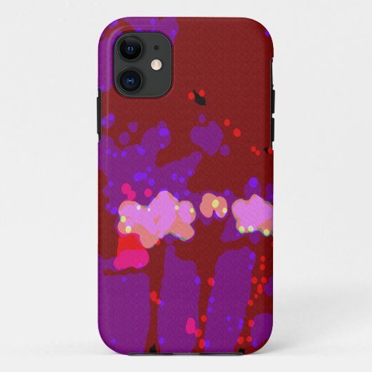 トータル抽象芸術ブーゲンビリア Case-Mate iPhoneケース (裏面)