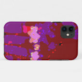 トータル抽象芸術ブーゲンビリア Case-Mate iPhoneケース (裏面(横))