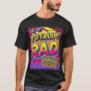 トータル素晴らしいレトロ80sグラフィックTシャツ Tシャツ