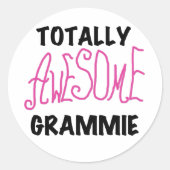 トータル素晴らしグラミーTシャツギフト ラウンドシール (正面)