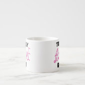 トータル素晴らしグラムのピンクギフト エスプレッソカップ (正面)