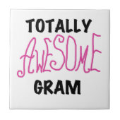 トータル素晴らしグラムのピンクギフト タイル (正面)