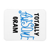 トータル素晴らしグラム・ブルー・ギフト マグネット (横)