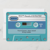 トータル素晴らしグルーヴィレトロ誕生日パーティー 招待状 (裏面)