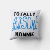 トータル素晴らしノニーブルー文字Tシャツとギフト クッション (裏面)