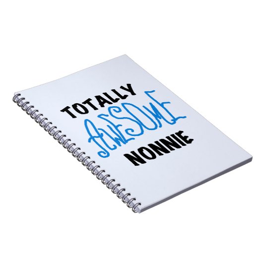 トータル素晴らしノニーブルー文字Tシャツとギフト ノートブック (右側)