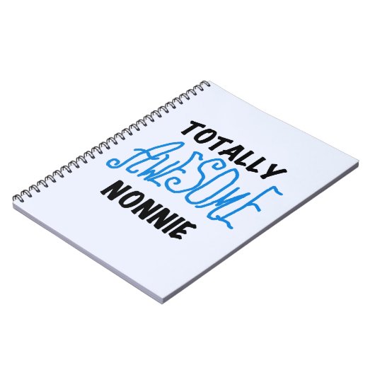 トータル素晴らしノニーブルー文字Tシャツとギフト ノートブック (左側)