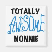 トータル素晴らしノニーブルー文字Tシャツとギフト マグネット (正面)