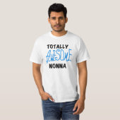 トータル素晴らしノンナブルーTシャツとギフト Tシャツ (正面フル)