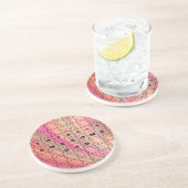 トータル素晴らしパパピンク/ブラウンコースター コースター (側面)