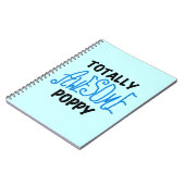 トータル素晴らしポピーTシャツとGIfts ノートブック (左側)