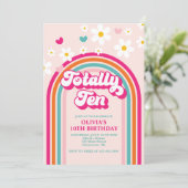 トータル10レインボー10誕生日 招待状 (スタンド正面)