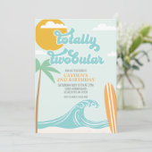 トータル2トゥブラービーチサーフビーチ2nd誕生日 招待状 (スタンド正面)