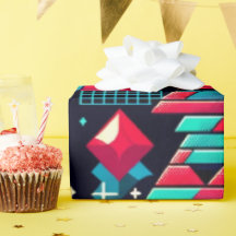 トータル80年代クリスマスラッピング紙