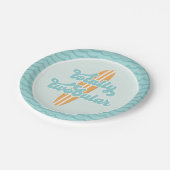 トータルTwobularサーフビーチ2nd誕生日 ペーパープレート (アングル)