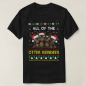 トーター・トナカイの他のおもしろいクリスマスの暴漢 Tシャツ (デザイン正面)