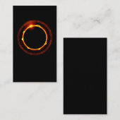 トータ太陽のルエクリプス太陽月地球科学 名刺 (正面/裏面)