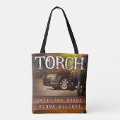 トーチのトートバック トートバッグ (裏面)
