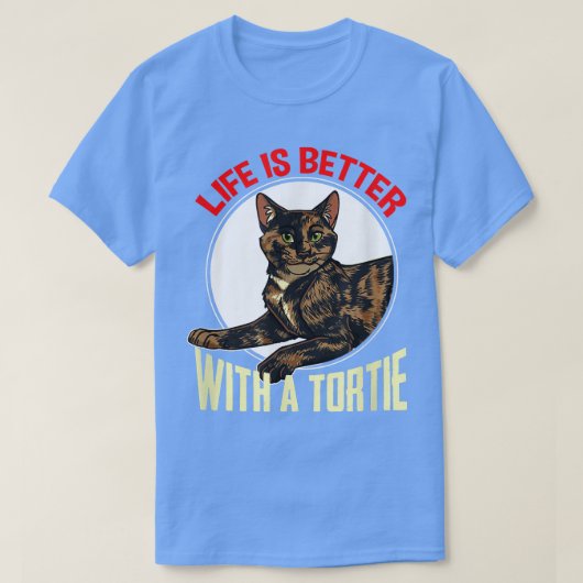 トーチネコ動物の子猫のLovで生活する Tシャツ (デザイン正面)