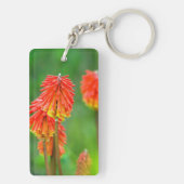 トーチリリー(Kniphofia Uvaria)、ウェスタンケープ州 キーホルダー (裏面)