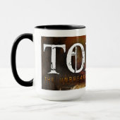 トーチ15のoz。 覆いのマグ マグカップ (左)