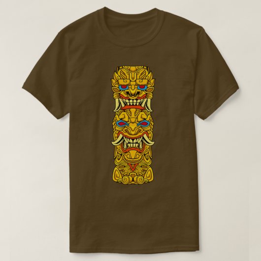トーテアステカム Tシャツ (デザイン正面)