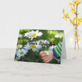 トーティックルズ誕生日 カード (黄色い花)