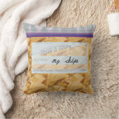 トーティーヤ破片の装飾的な装飾用クッションのバッグ クッション (ブランケット)