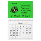 トーテムのカレンダー2013年 カレンダー (3月 2027)