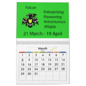 トーテムのカレンダー2013年 カレンダー (3月 2026)