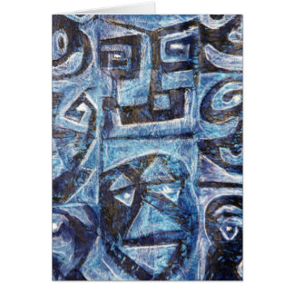 トーテムのスタイルの顔