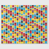 トーテムストライプ ラッピングペーパー (フラット)