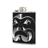 トーテムフラスクカスタムバンクーバートーテムドリンクフラスコ フラスク (左)