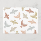 トーテムポールの鳥 民俗芸術 ポストカード (正面)