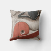 トーテムポールアットハイダ伝統センター博物館 クッション (裏面)