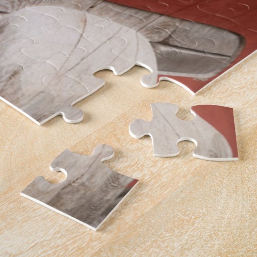 トーテムポールアットハイダ伝統センター博物館 ジグソーパズル (側面)