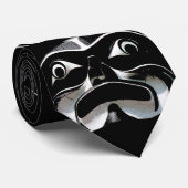 トーテムポールタイズファースト・ネーションズアートタイネクタイ ネクタイ (ロール)