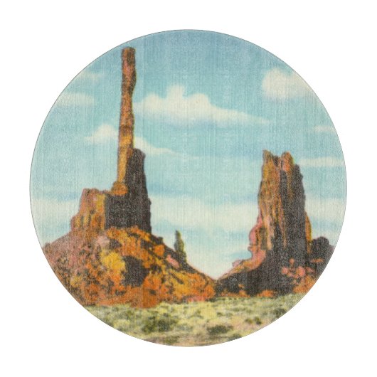 トーテムポール カッティングボード (正面)