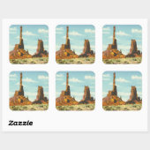 トーテムポール スクエアシール (シート)