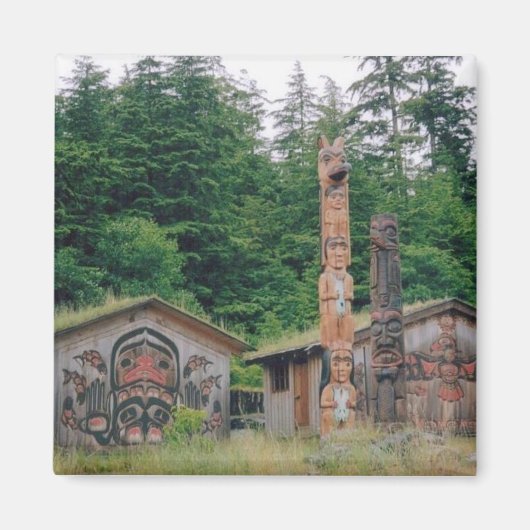 トーテムポール マグネット (正面)