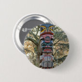 トーテムポール 缶バッジ (正面&裏面)