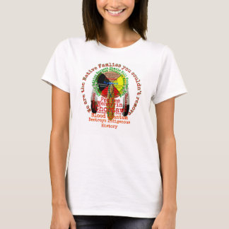トーテム族のインディジナス・ファミリーズTシャツ Tシャツ