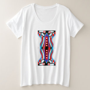 トーテム プラスサイズTシャツ