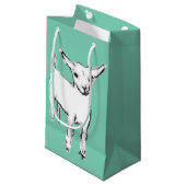 トートあなたのヤギのギフトバッグ スモールペーパーバッグ (正面アングル)