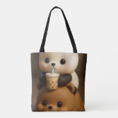 「トートに燃える トートバッグ (裏面)