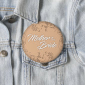 トートのための花嫁ボタンの母 缶バッジ (インサイチュ)