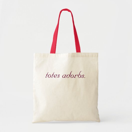 トートのAdorbsのカスタマイズ可能なトートバック トートバッグ (正面)