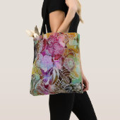 トートのDoodlebugはショッピングのおもしろいを作ります! トートバッグ (クローズアップ)