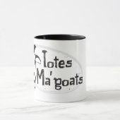 トートのMaのヤギのマグ マグカップ (中央)